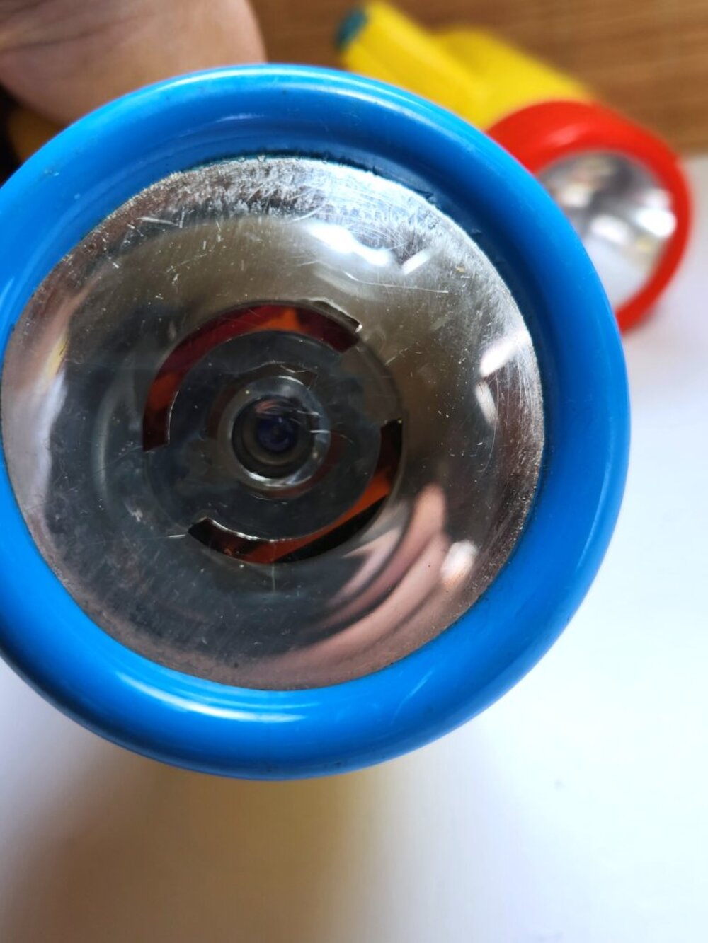 Lot of 3 Vintage Playskool Flashlight 1980s Color Changing For Parts Repair - Picture 8 of 13